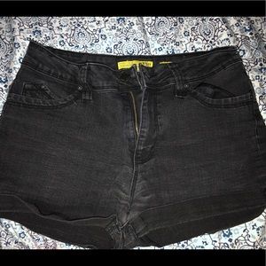 WannaBetaButt Black Jean Shorts